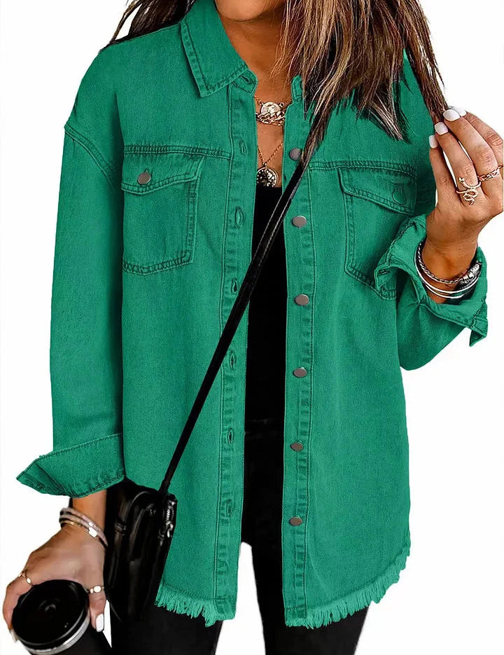 Liv | Smukke Denimjakke