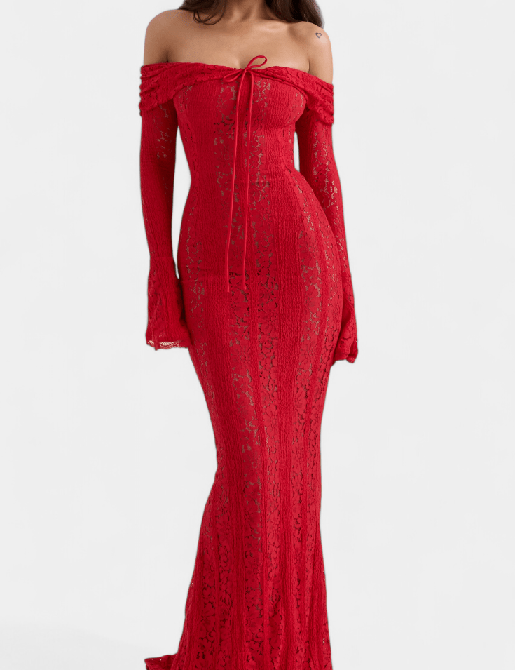 Alberte | Off-Shoulder kjole