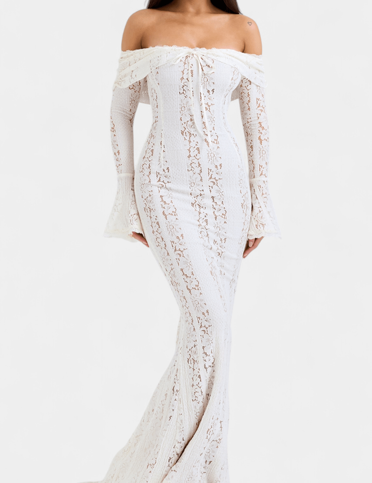 Alberte | Off-Shoulder kjole
