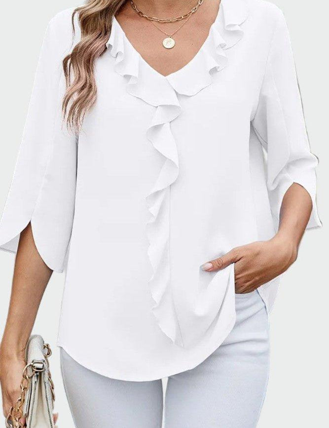 Andrea | Sort Bluse