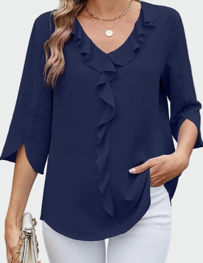 Andrea | Sort Bluse
