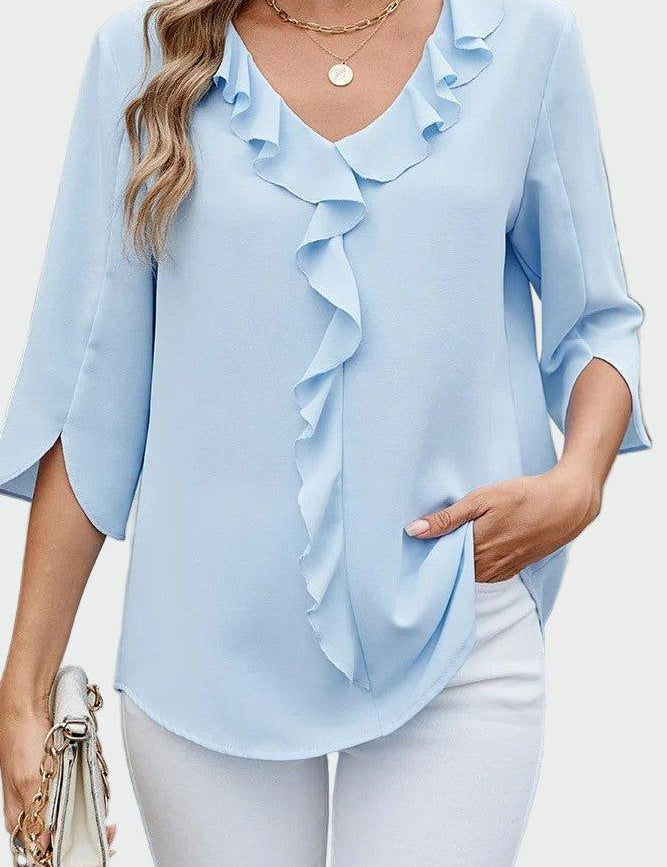 Andrea | Sort Bluse
