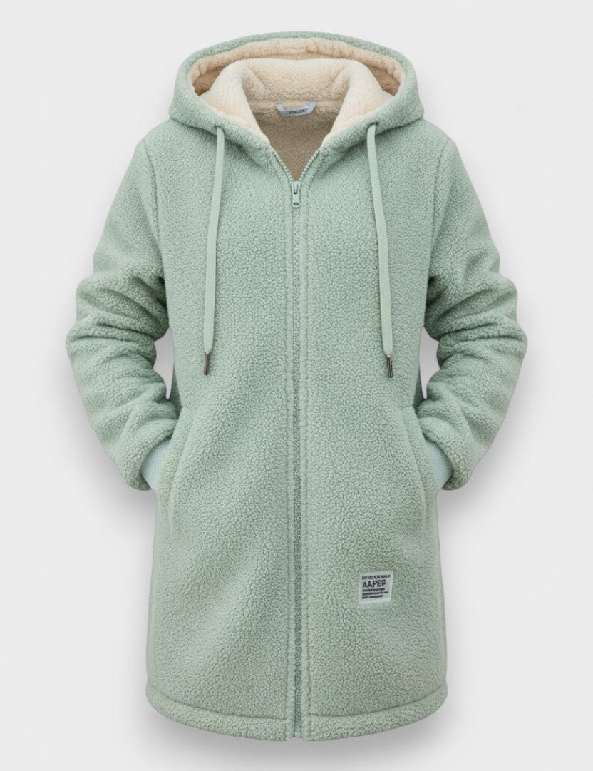 Birgitta™ | Elegant fleecejakke i nordisk design
