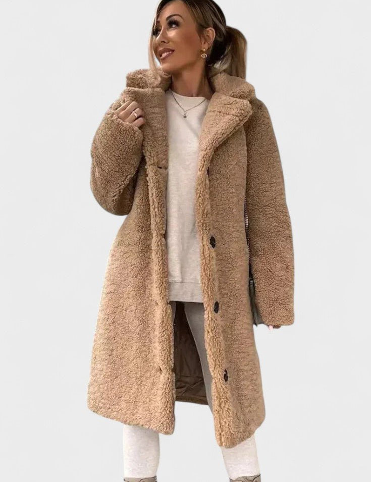 Birgitte™ | Elegant teddyjakke i luksuriøst design