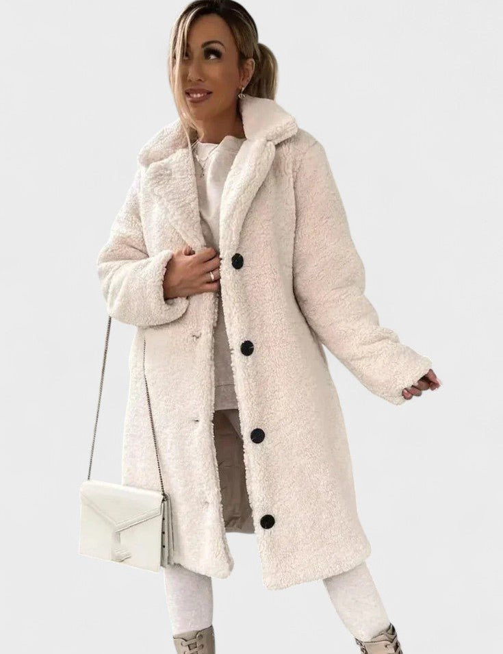 Birgitte™ | Elegant teddyjakke i luksuriøst design