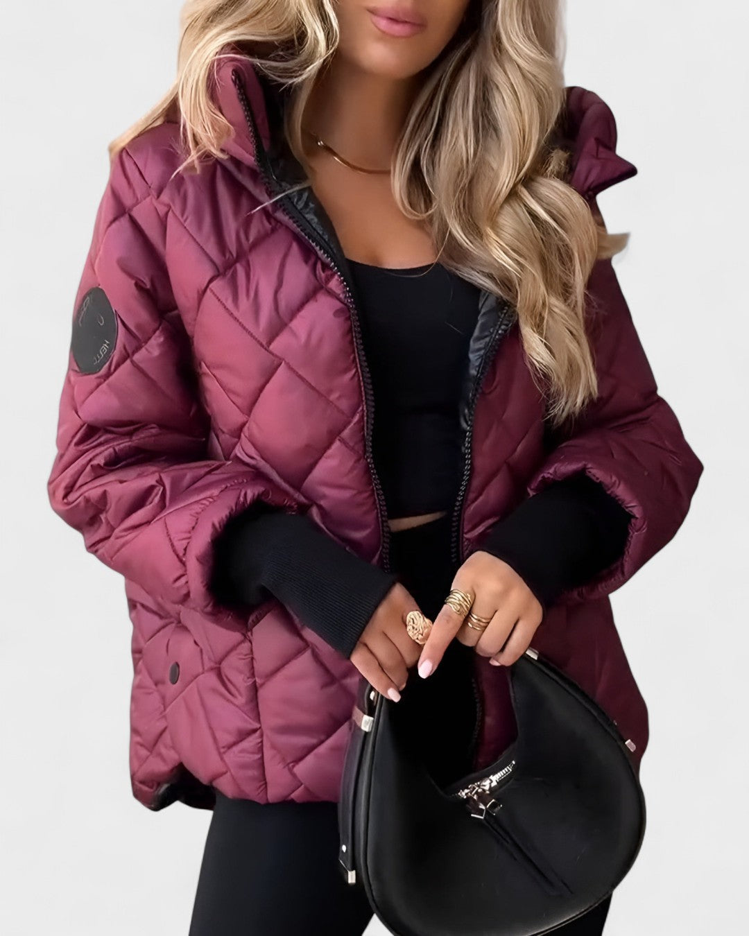 Ema™ | Stilfuld jakke med hætte