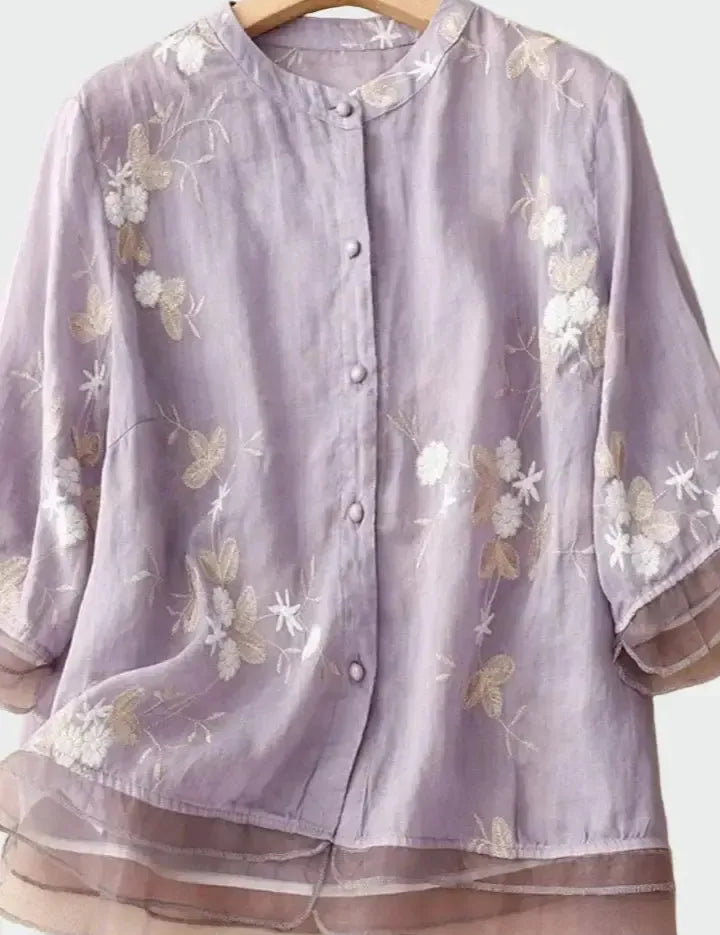 Ida | Lyserød Bluse