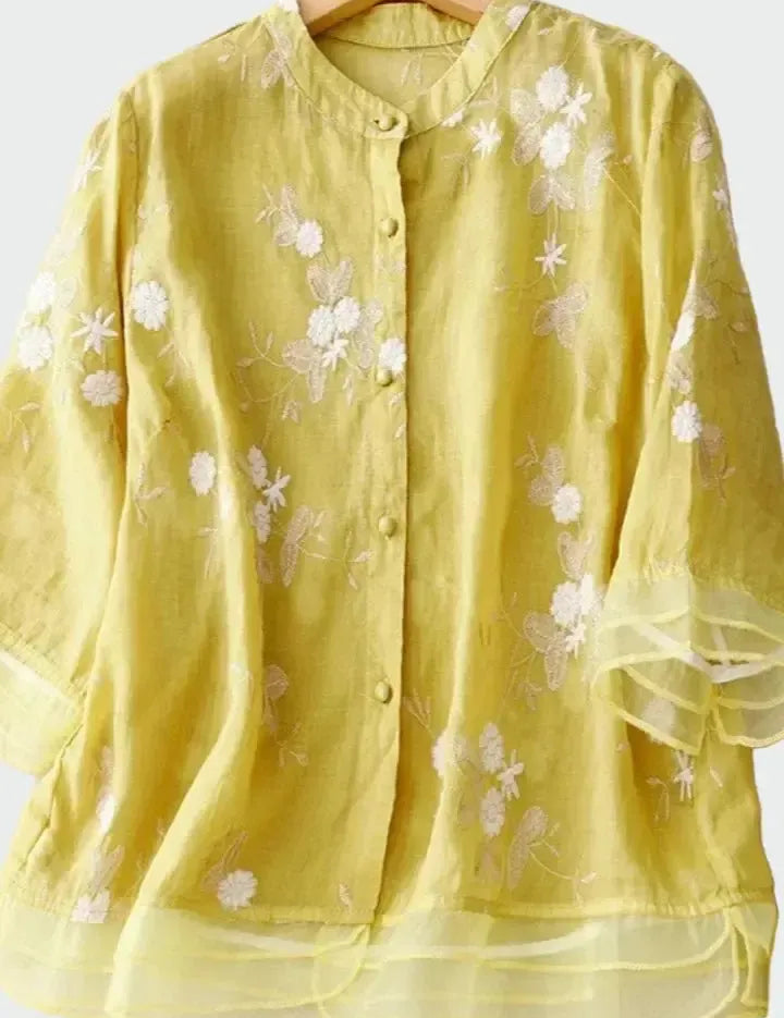 Ida | Lyserød Bluse