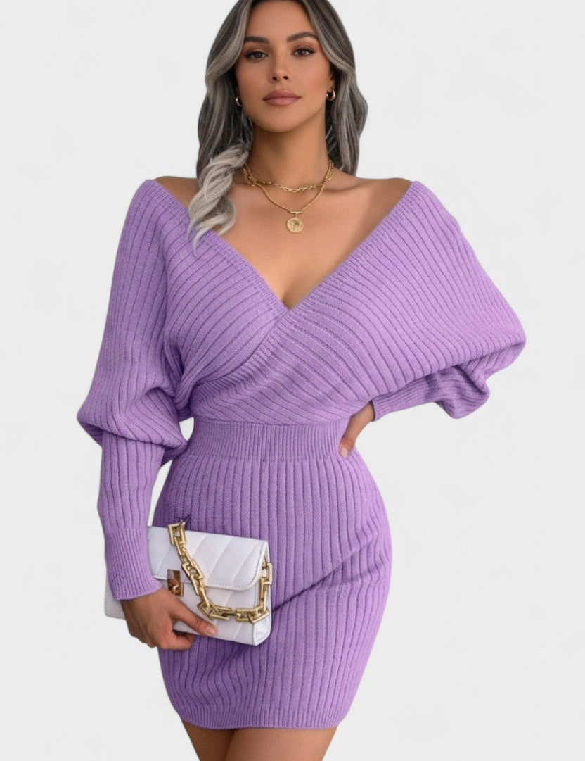 Klara™ | Elegant Omslagskjole med V-hals