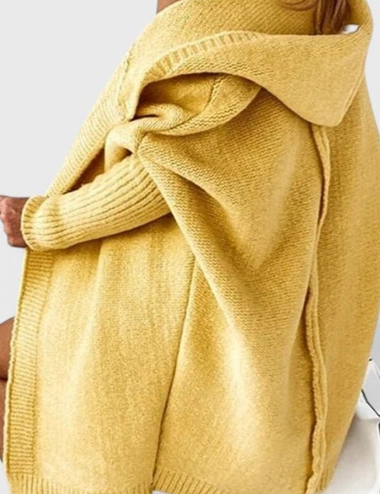 Mette | Luksus hættecardigan