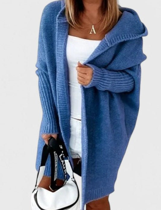 Mette | Luksus hættecardigan
