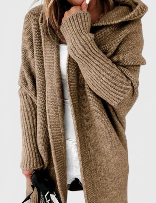 Mette | Luksus hættecardigan