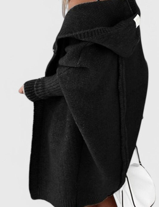 Mette | Luksus hættecardigan