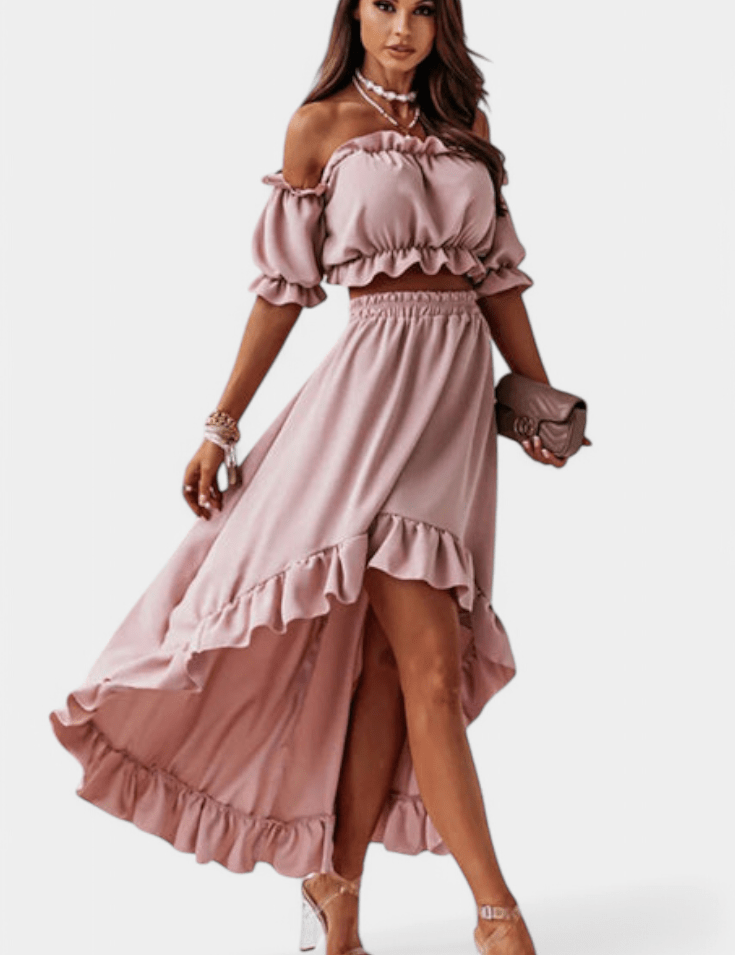 Olivia | Off-shoulder sæt