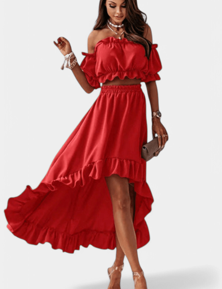 Olivia | Off-shoulder sæt