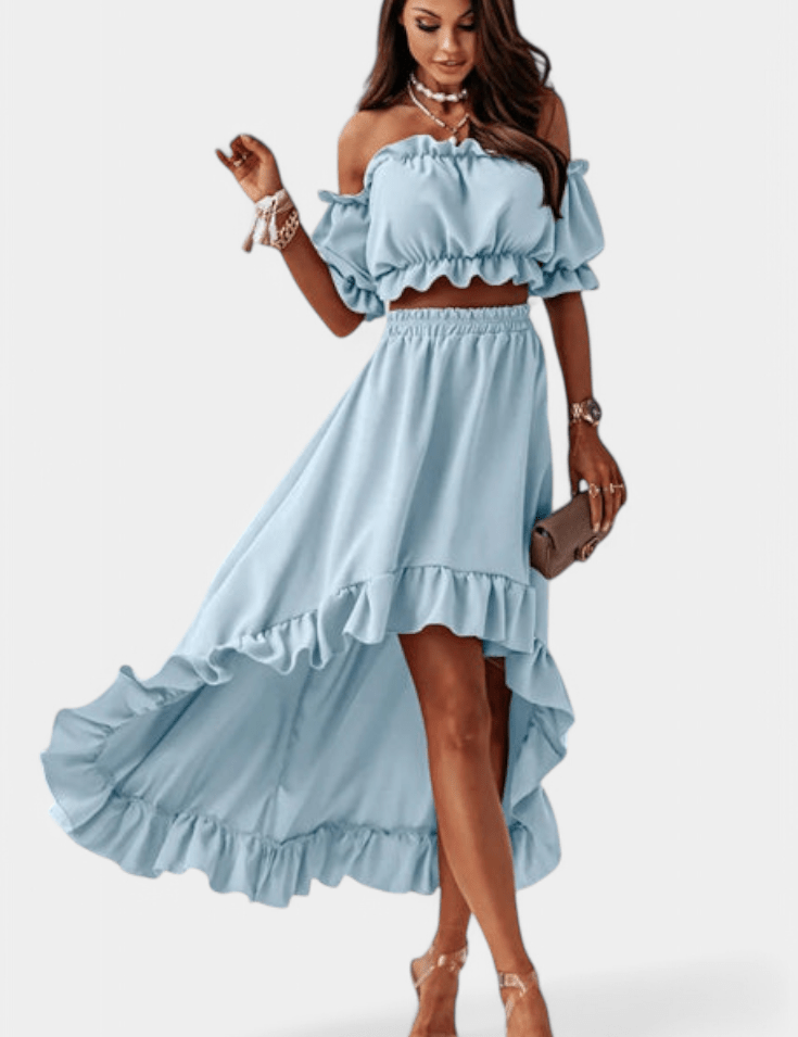 Olivia | Off-shoulder sæt