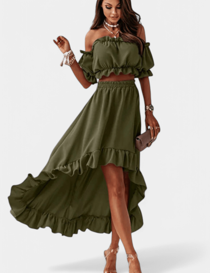 Olivia | Off-shoulder sæt