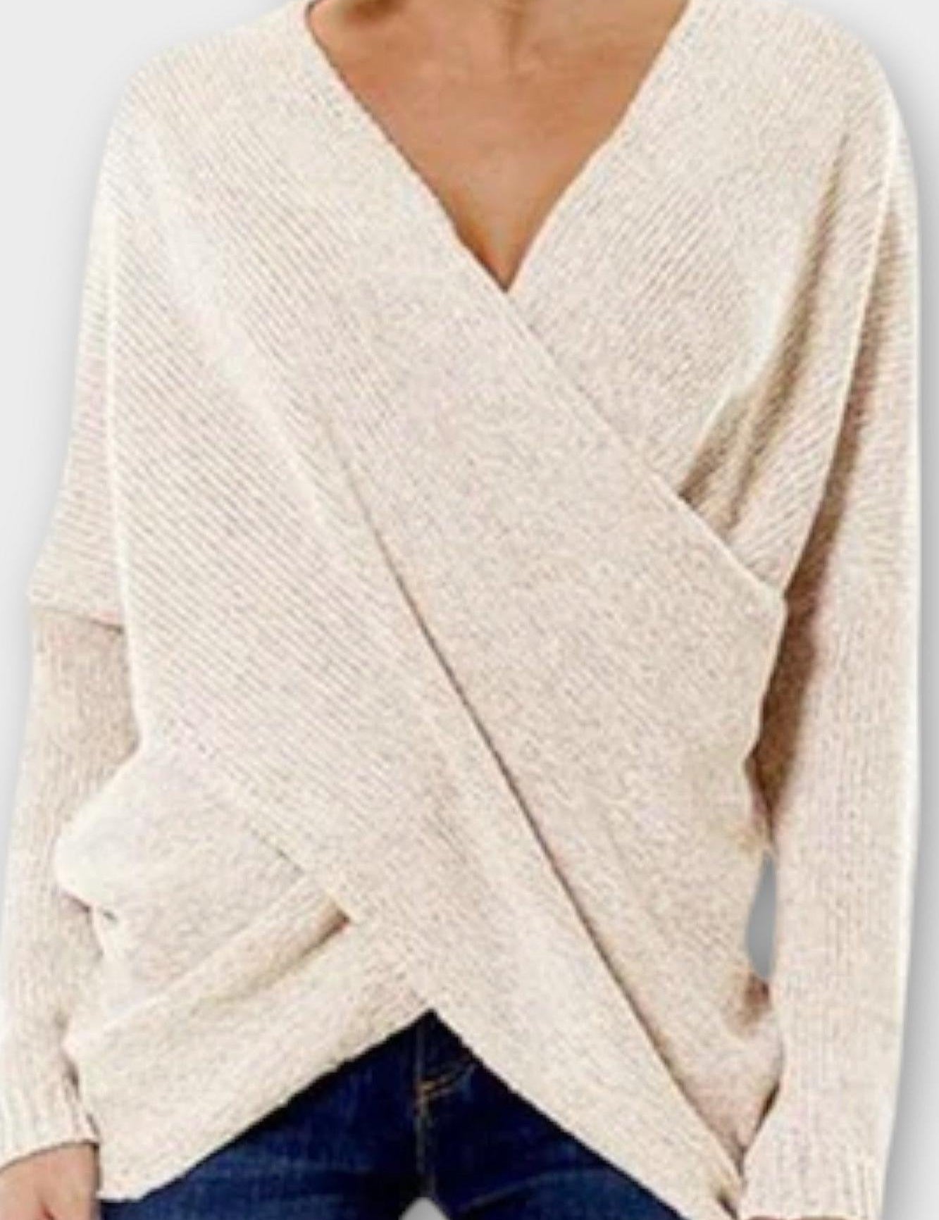 Olivia | V-hals strik