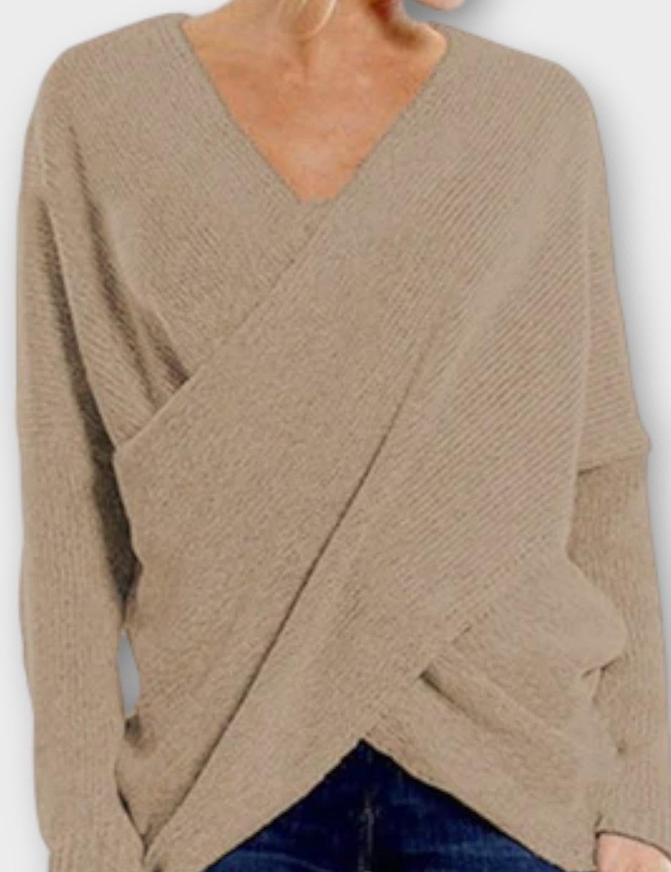 Olivia | V-hals strik