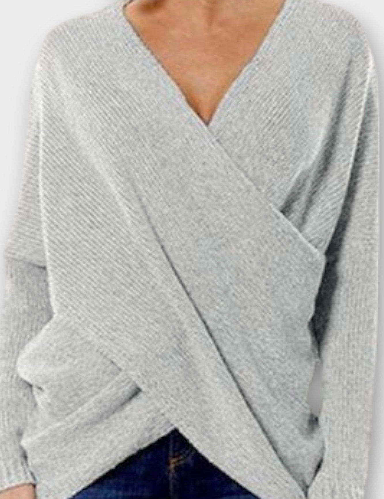 Olivia | V-hals strik