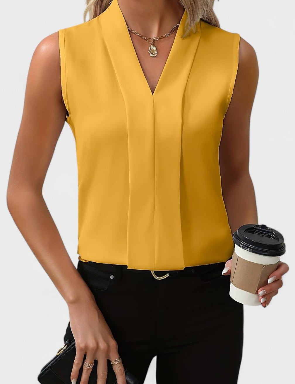 Rosa | V-hals top