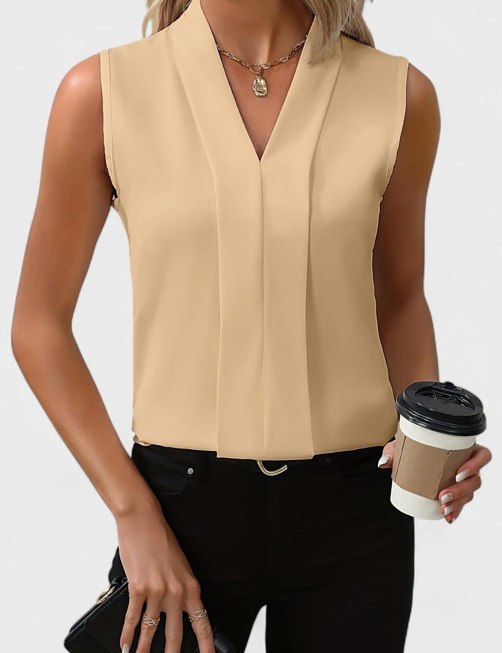 Rosa | V-hals top