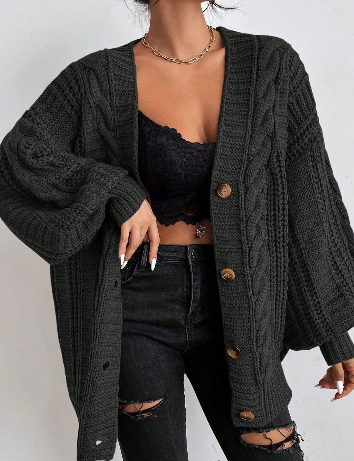 Saga | Oversize Cardigan