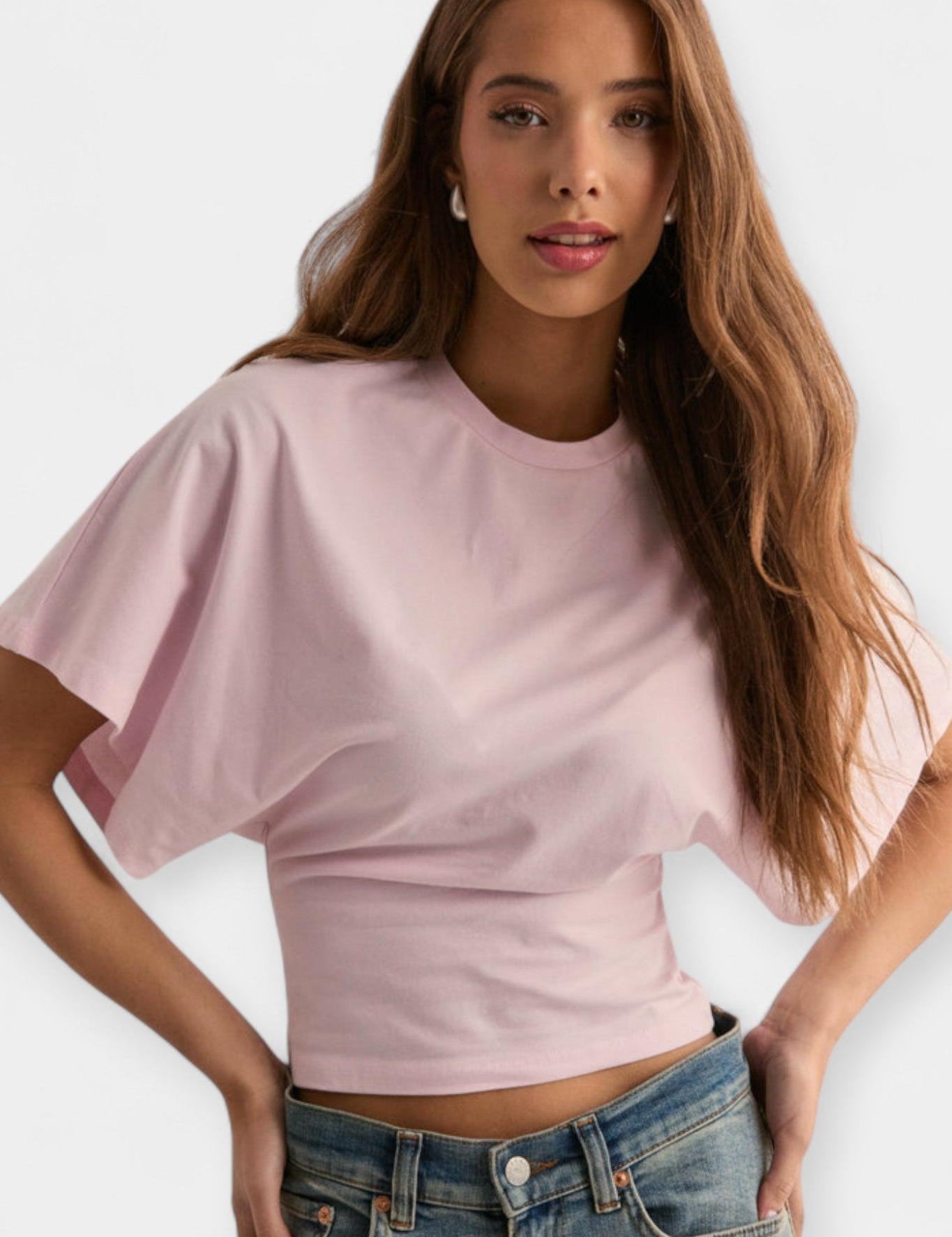 Sofia | Bredærmer T-shirt