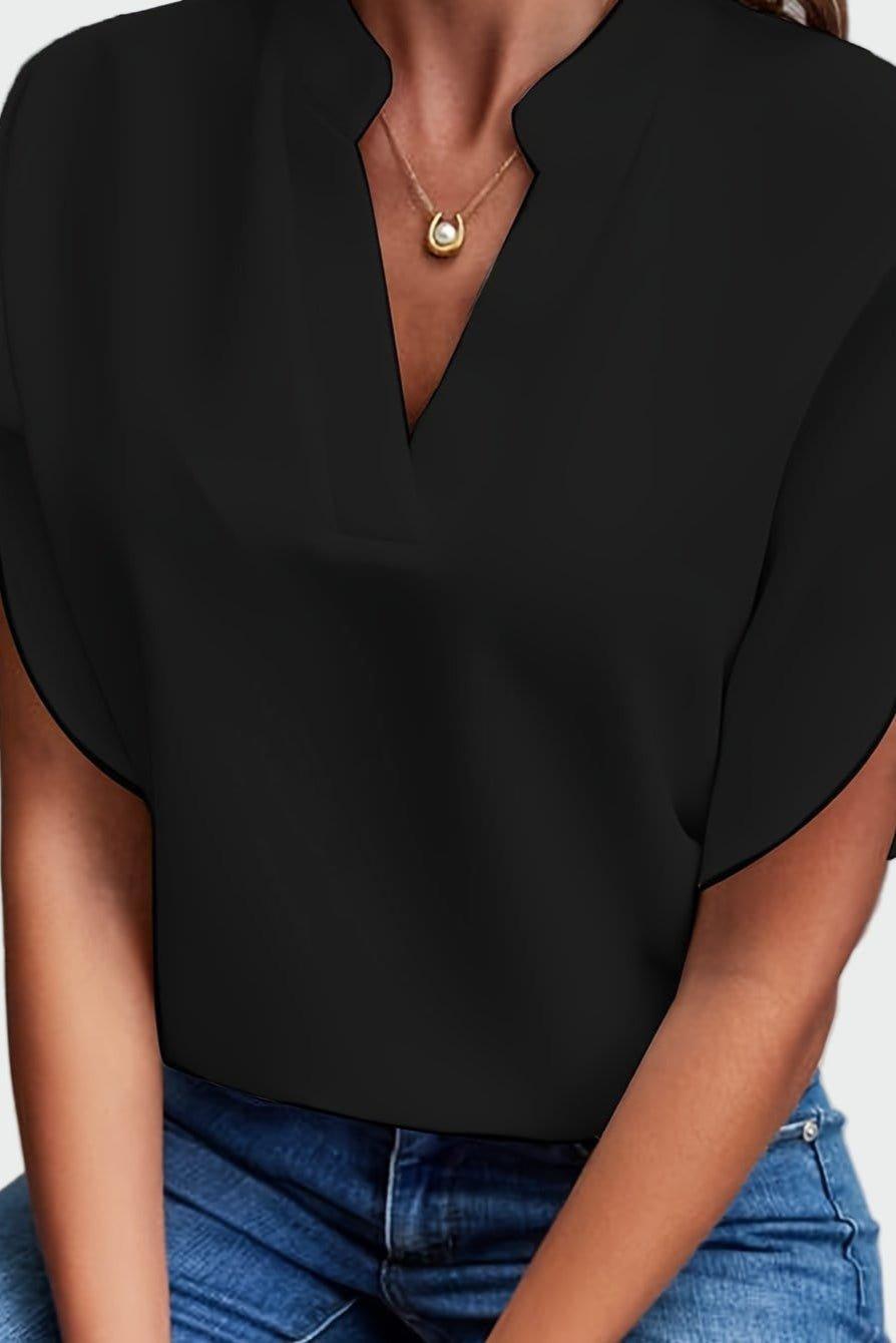 Stine | V-hals Bluse